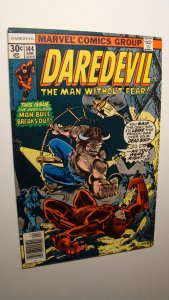 DAREDEVIL 144 *VF+ TO VF/NM* VS MAN-BULL & OWL MARVEL