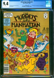 Marvel Comics Super Special #32 Marvel Comics 1984 CGC 9.4 Muppets
