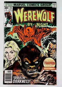 Werewolf By Night (1972 series)  #40, VF+ (Actual scan)