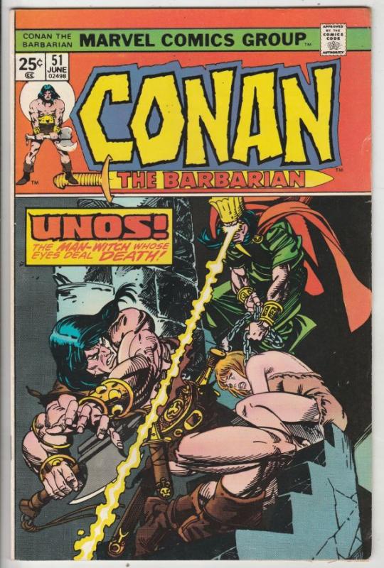 Conan the Barbarian #51 (Jun-75) VF+ High-Grade Conan the Barbarian