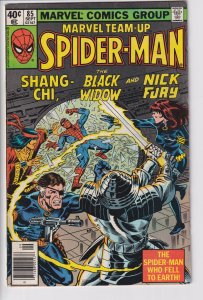 MARVEL TEAM-UP #85 NEWSSTAND Shang-Chi, Black Widow,Nick Fury (Sep 1979) VG+ 4.5