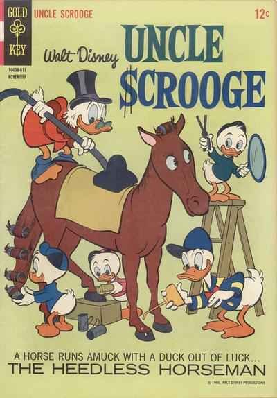 Uncle Scrooge (1953 series) #66, VG+ (Stock photo)