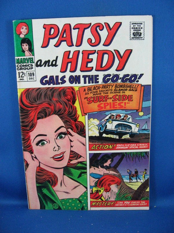 Patsy and Hedy #109 (Dec 1966, Marvel) Fine VF