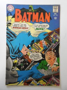 Batman #199 (1968) VG Condition moisture stain
