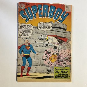 SUPERBOY 82 1960 DC COMICS F FAIR 1.0 COVER DETACHED