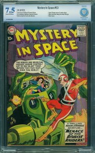 Mystery in Space #53 (1959) CBCS 7.5 VF-
