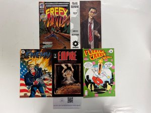 5 Indie Comics Enemy # 1+Empire # 1+Freex# 9+Flaming Carrot# 2 + F.I. #1 37 JS50