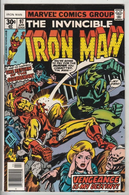 Iron Man #97 (Apr-77) NM- High-Grade Iron Man