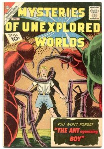 Mysteries Of Unexplored Worlds #29 1962- Ant Boy- Charlton FN+