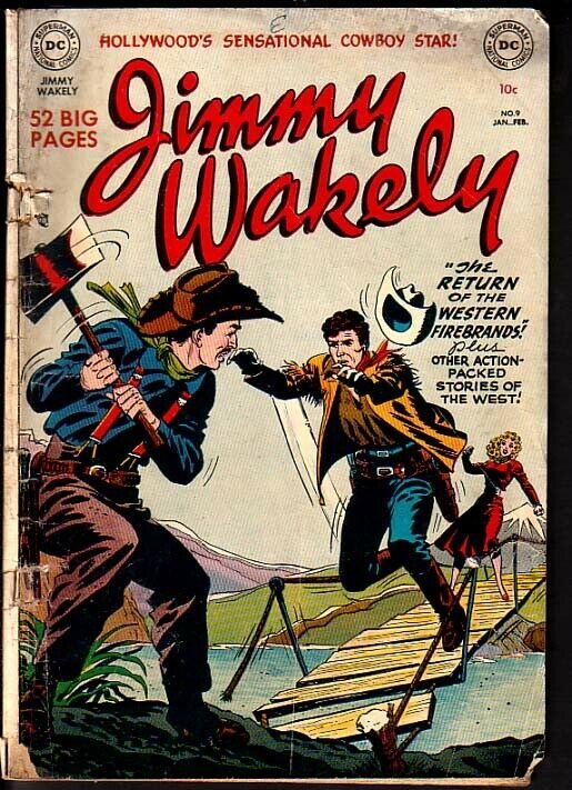 JIMMY WAKELY #9-COWBOY MOVIE STAR-ALEX TOTH ART G