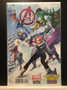 Avengers #24 Midtown Comics Cover (2014)
