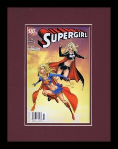 Supergirl #5 DC Framed 11x14 Repro Cover Display Good Girl Art GGA 