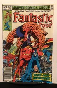 Fantastic Four #249 Newsstand Edition (1982)