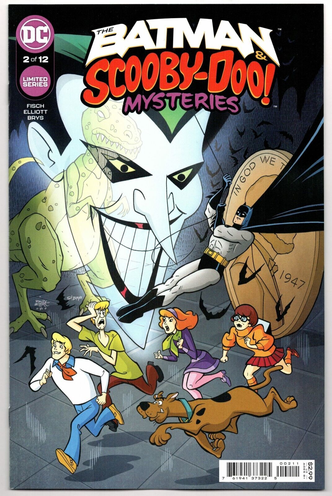 Batman And Scooby Doo Mysteries 2 Dc 2021 Nm Comic Books Modern Age Dc Comics Scooby Doo 2365