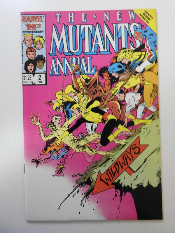 The New Mutants Annual #2 (1986) VF+ Condition! First U.S. app of Psylocke!