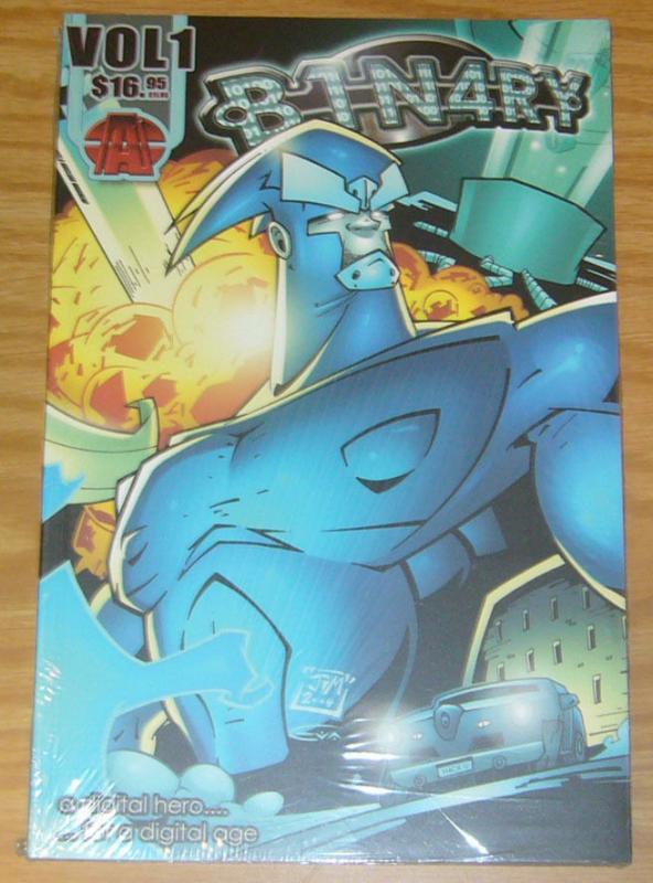 B1N4RY TPB VF/NM binary ap comics A DIGITAL HERO FOR A DIGIAL AGE graphic novel