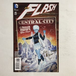 Flash 43 2015 Signed by Ant Lucia Variant DC Comics NM near mint