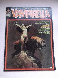 WARREN: VAMPIRELLA #7, BEAUTIFUL CLASSIC FRANK FRAZETTA'S COVER, 1970, FN (6.0)! 