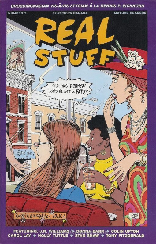 Real Stuff #7 FN; Fantagraphics | we combine shipping 