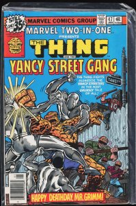 Marvel Two-in-One #47 (1979) Yancy Street Gang