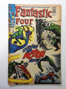 Fantastic Four #71 (1968) VG- Condition 1/2 in spine split