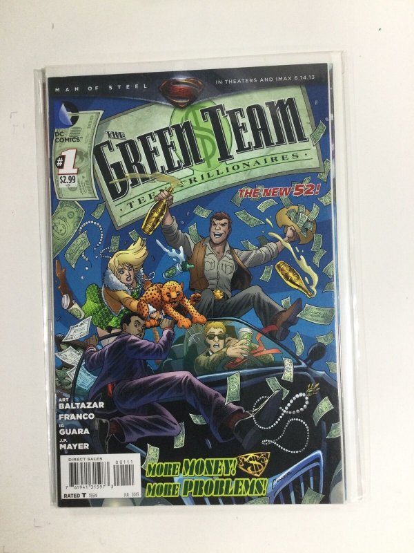 The Green Team: Teen Trillionaires #1 (2013) NM3B117 NEAR MINT NM