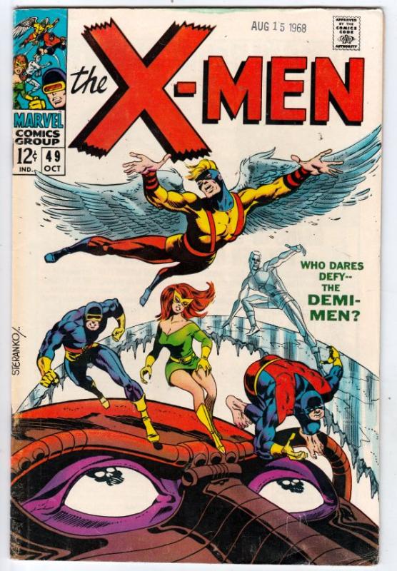 X-Men #49 (Oct-68) FN/VF Mid-High-Grade X-Men