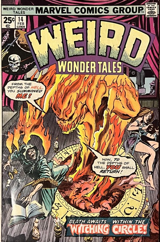 Weird Wonder Tales #14 (1976) VG/VG+