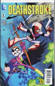 Deathstroke #8 Variant Cover (2015) Deathstroke