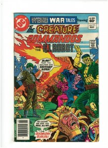 Weird War Tales #111 VG 4.0 DC Comics 1982 Creature Commandos & G.I. Robot