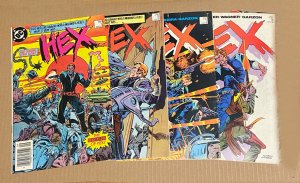 Hex ( 9 issue Newsstand lot) VG /  Mark Texeira Art / 1985