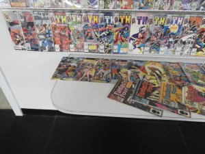 Huge Lot 140+ Comics W/ Thor, Fantastic Four, Machine Man+ Avg VF- Condition!