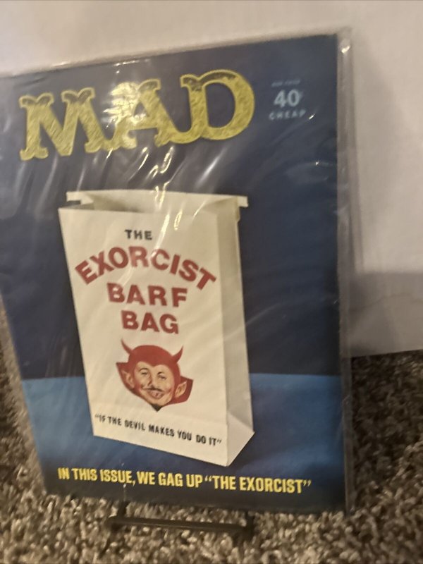Vintage Mad Magazine - No. 170 Oct '74 Exorcist Issue