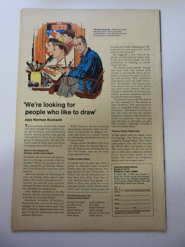 Sgt. Fury #60 (1968) FN Condition Manufactured W/ one staple