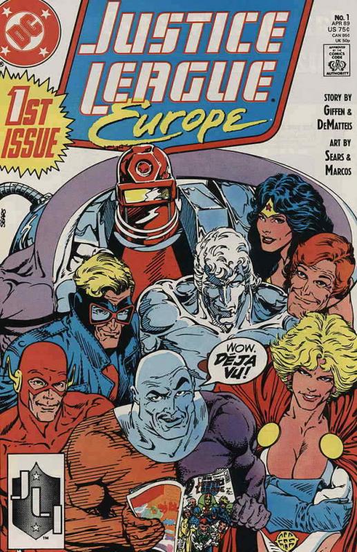 Justice League Europe #1 VF; DC | save on shipping - details inside