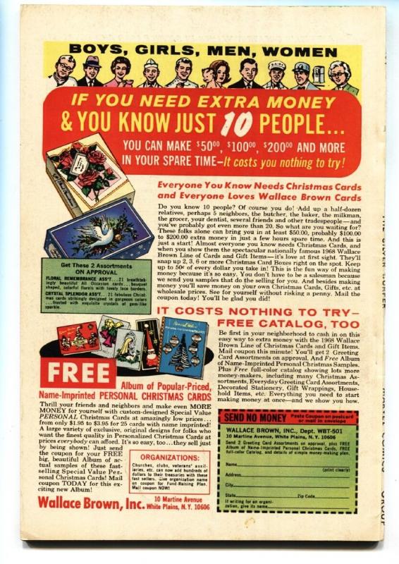 SILVER SURFER #2 comic book-1968-1st appearance BADOON-marvel VF-