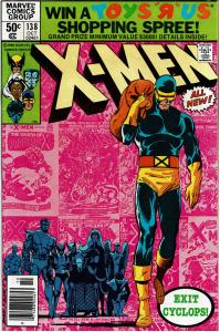 X-Men #138, 9.0 or Better (Cyclops Leaves)