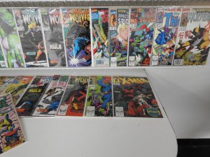 Huge Lot of 130+ Comics W/ She-Hulk, Avengers, Wolverine Avg. VF+ Condition.