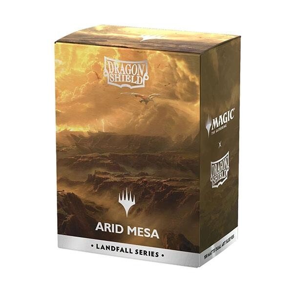 Dragon Shield Sleeves Standard DUAL Matte Landfall Series Arid Mesa Art 100
