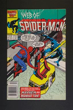 Web of Spider-Man #21 December 1986