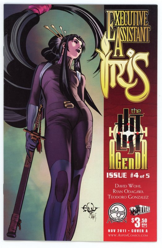 Executive Assistant Iris #4 Aspen Variant A NM