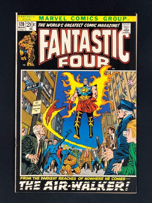 Fantastic Four #120 (1972) VF/NM 1st Gabriel the Air-Walker Herald of Galactus!