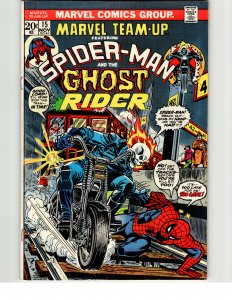 Marvel Team-Up #15 (1973) Ghost Rider [Key Issue]