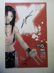 X-23 #1 Variant Cover (2005) Signed! no CoA VF Condition