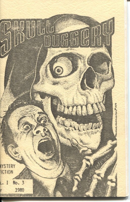 SKULL DUGGERY #3-1980-PULP MYSTERY & HORROR FANZINE-HAL CHARLES-LEWIS SHINER