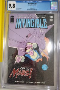 Invincible #18 CGC 9.8 1st Appearances Isotope, Rus Livingston & Shapesmith