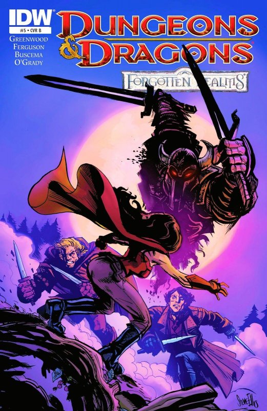 DUNGEONS & DRAGONS: FORGOTTEN REALMS #05 (2012) STEVE ELLIS | CVR B
