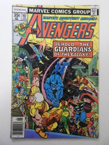 The Avengers #167 (1978) VG Condition moisture stain