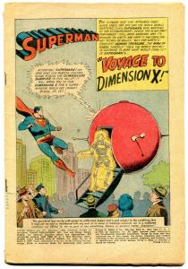 Action Comics #271 1960- Superman- Supergirl- -Coverless reading copy