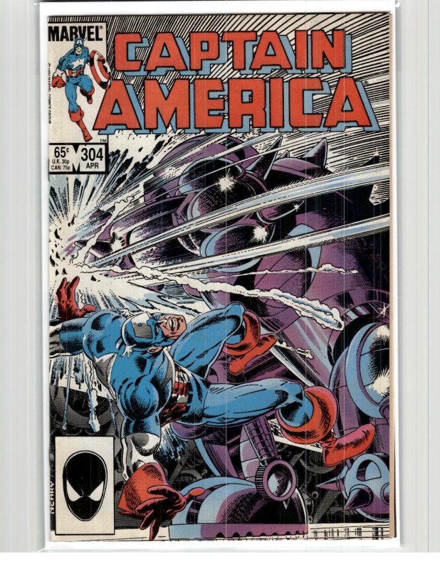 Captain America #304 (1985) Captain America
